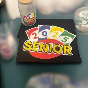 Black Senior 2025 T-Shirt